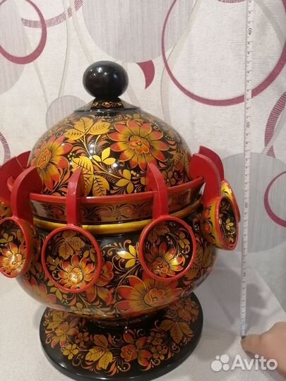 Семеновская хохлома. Уникальные наборы