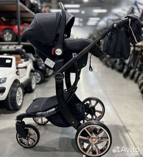 Коляска 3в1 luxmom с автолюлькой