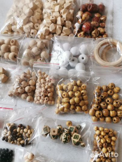 Деревянные бусины
