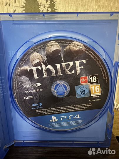 Thief ps4 диск