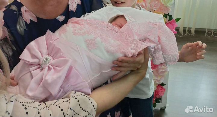 Конверт на выписку для девочки