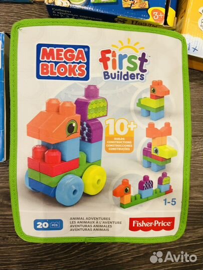 Пазлы и Mega bloks