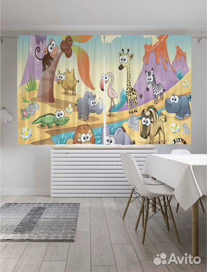 Штора для детской комнаты