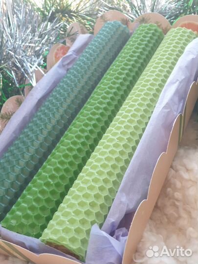 Свечи из вощины