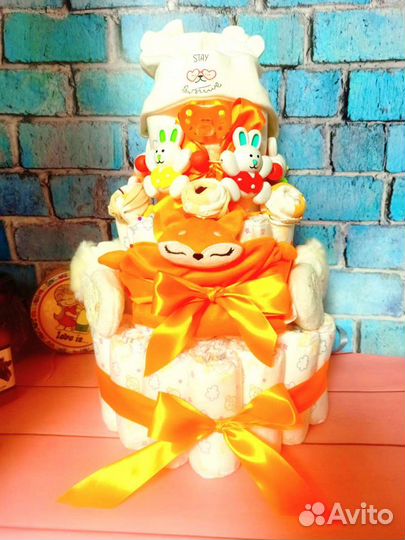 Торт из памперсов