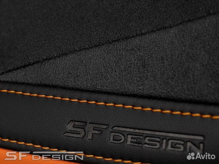 Сиденье для Kawasaki Z1000 Orange Moon Night Cloud