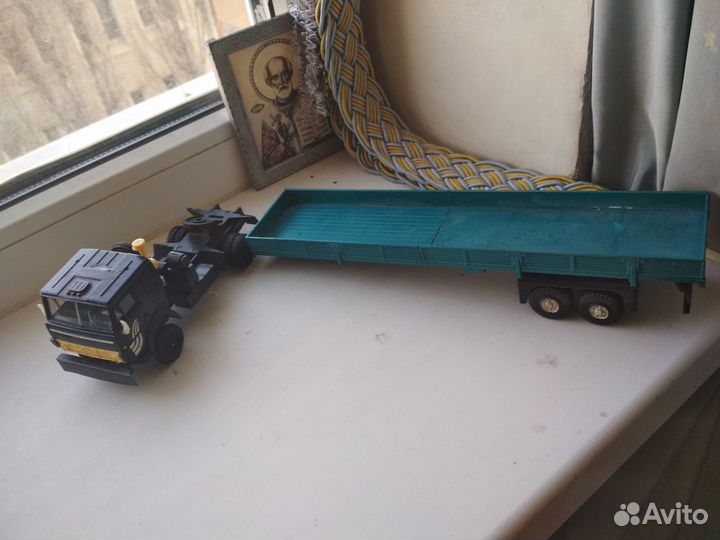 Камаз контейнеровоз, Камаз 5410, полуприцеп