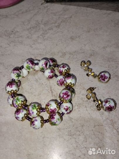 Браслет и серьги