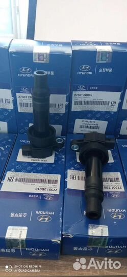 Катушка зажигания hyundai solaris 10/kia Rio IV /c