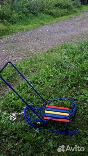 Детские санки без колес