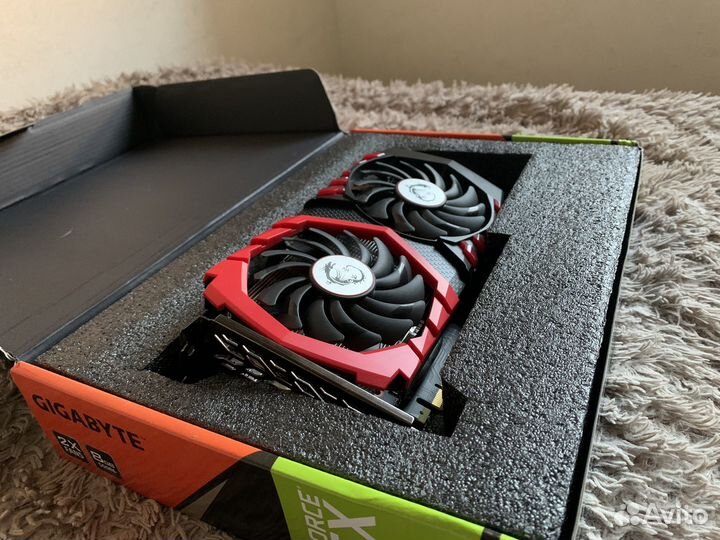 Видеокарта MSI GeForce GTX 1050 Ti gaming X