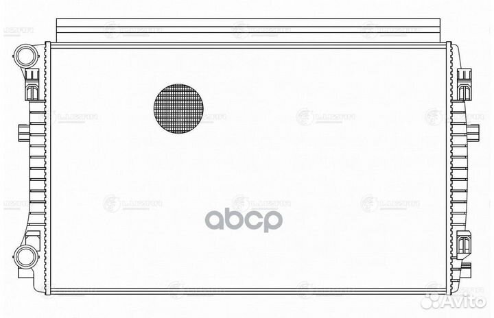 Радиатор охл. для а/м Skoda Octavia (13) /VW Ti