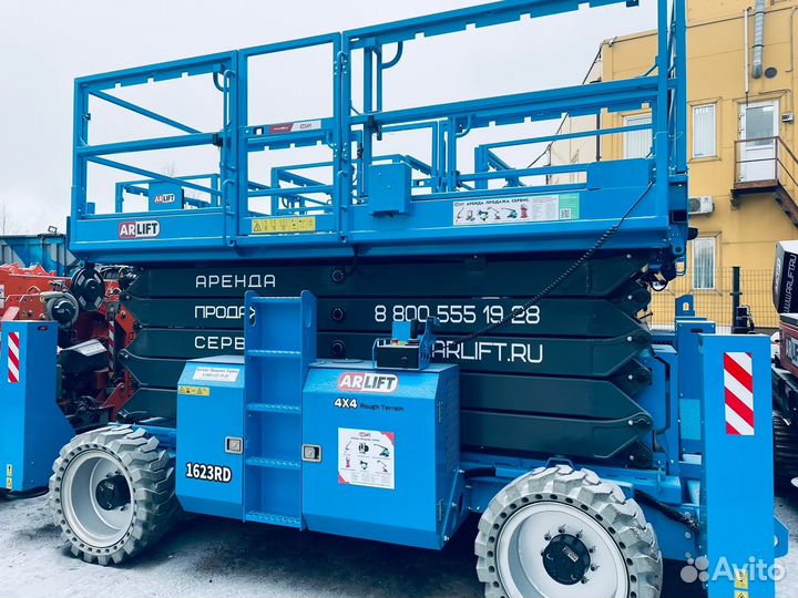 Аренда ножничного подъёмника (дизель, электро)