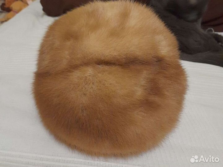 Шапка норковая женская