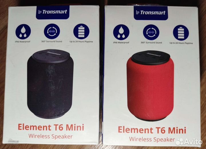 Колонка tronsmart Element T6 Mini, 15 Вт
