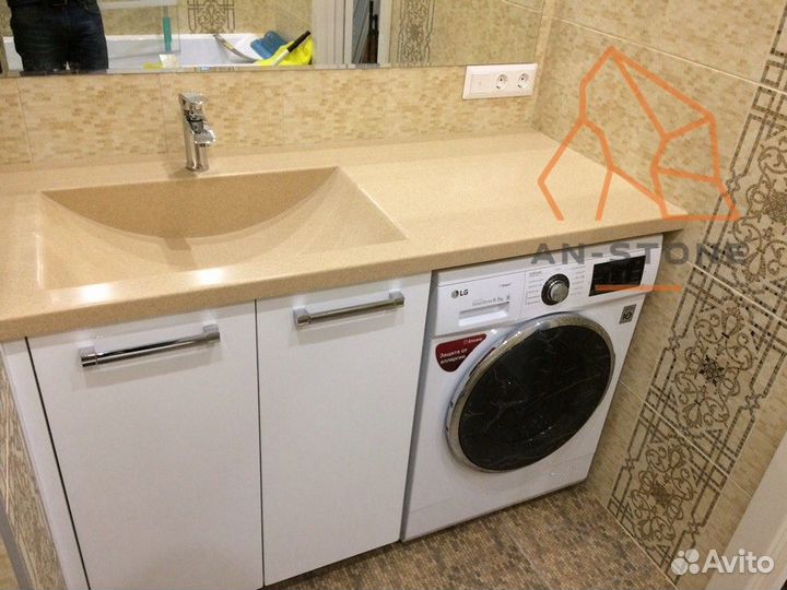 Столешница из камня для ванной