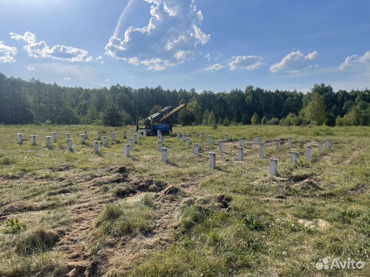 Жб сваи для домов из бруса