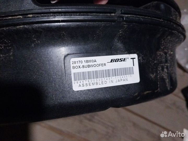 Bose 28170 1bm0a сабвуфер инфинити fx37