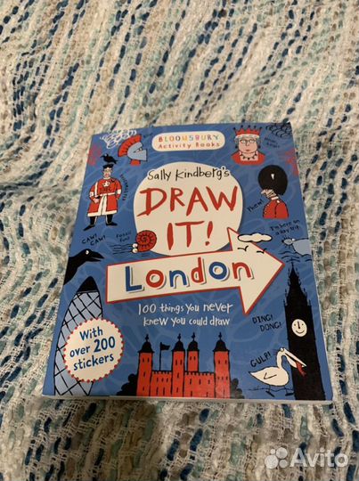 Draw it London Activity Book из Великобритании
