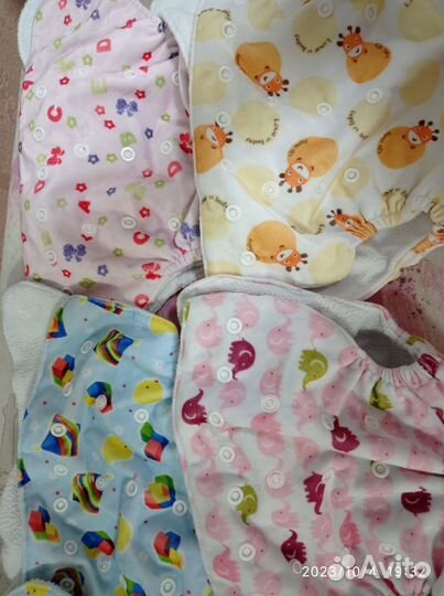 Многоразовые подгузники новые