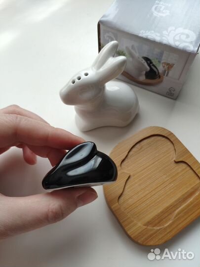 Набор для специй Зайцы, 2 предмета