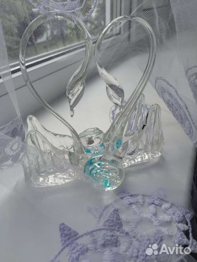 Лебеди хрусталь СССР