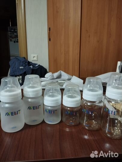 Бутылочки avent новые