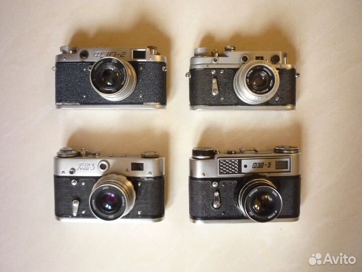 Фотоаппарат Зоркий, Фэд, Мир и другие