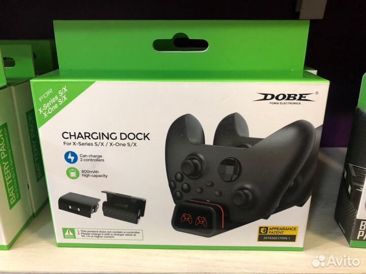 Док-Станция + 2 акб Dobe для X Box Series S/X