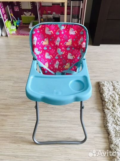 Стул и кровать манеж