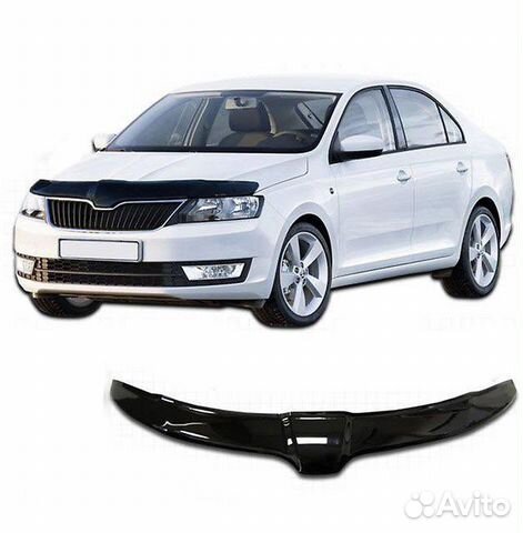 Мухобойка Skoda Rapid с 12-17 год