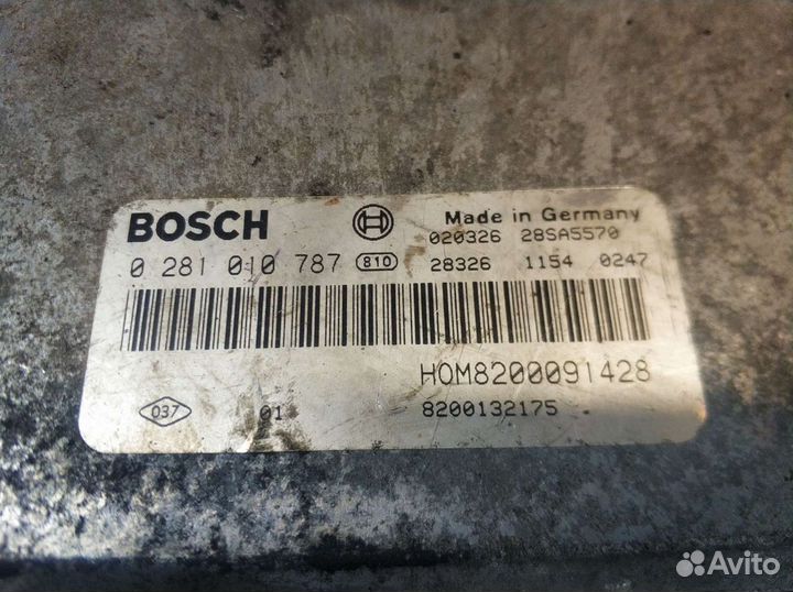 Блок управления двигателем 2.2 DCI Renault Master