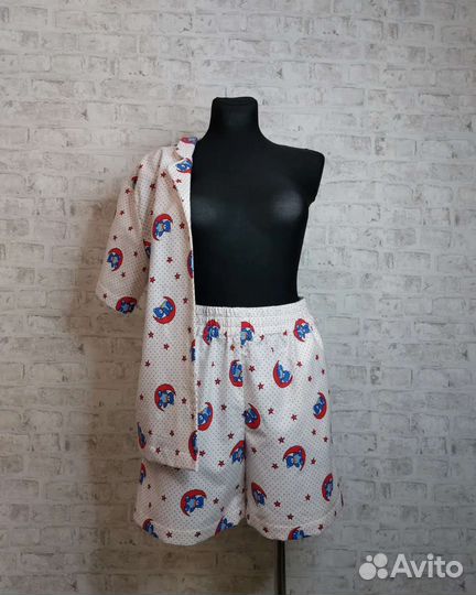 Пошив классических пижам свободного кроя