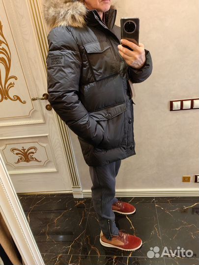 Пуховик Burberry куртка парка р50-52-54