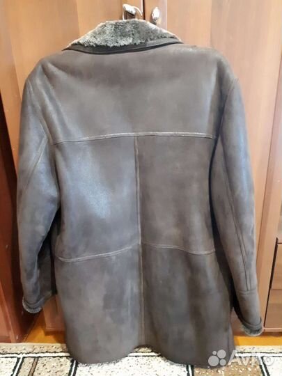 Дубленка натуральная мужская 52 54