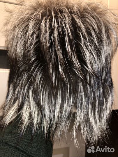 Шапка чернобурка