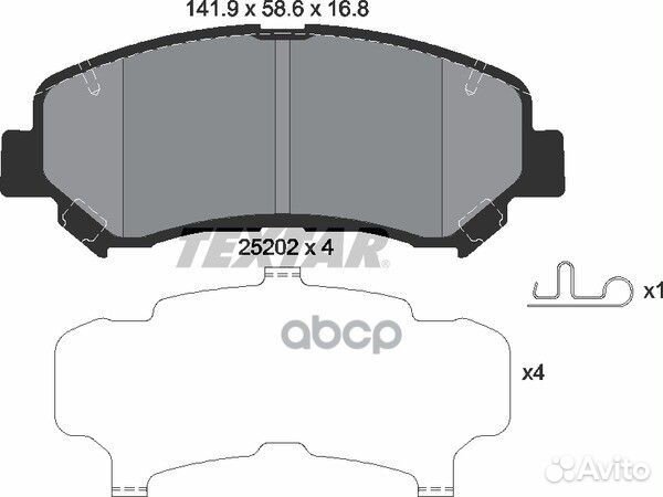 Колодки тормозные дисковые suzuki: kizashi 2.4