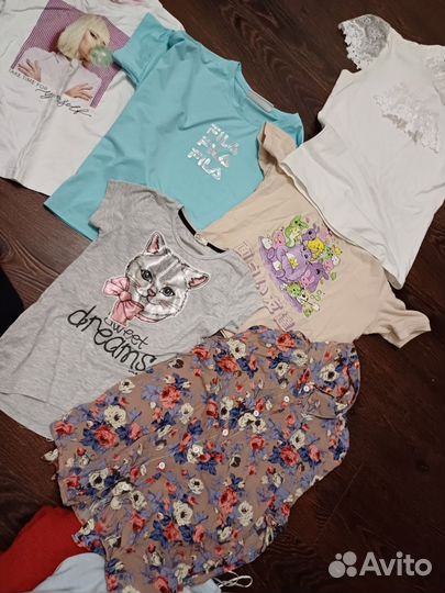Вещи пакетом для девочки 8-9 лет