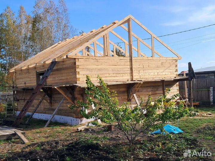 Строительство домов из бруса