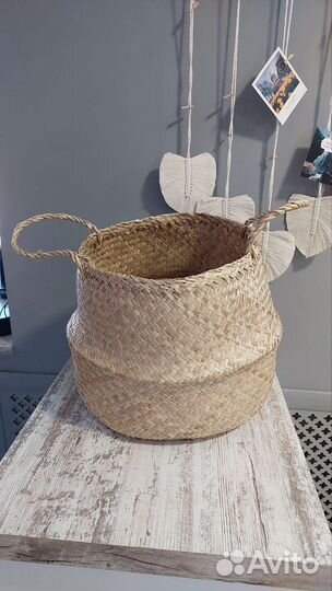 Корзина плетеная IKEA