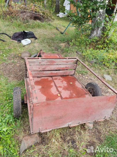 Прицеп для мотоблока самодельный