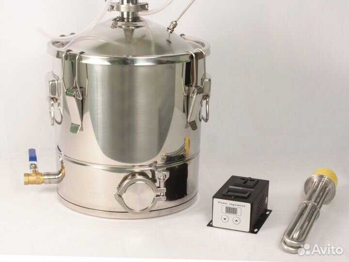 Рбк Стандарт + куб кастрюля 20л, регулятор, тэн