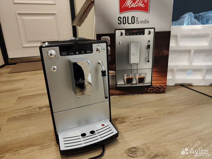 Кофемашина Melitta Solo & Milk E 953-202 Новая