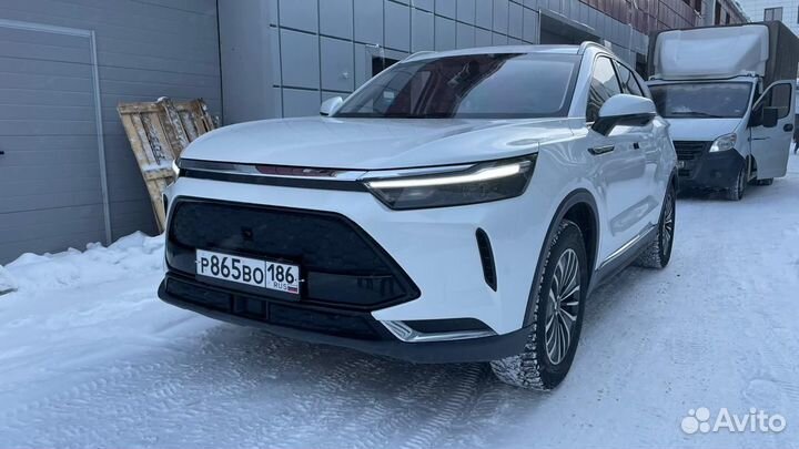 Утеплитель радиатора и бампера для baic X7