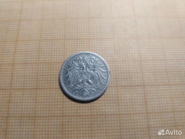 10 геллеров Австро-Венгрия