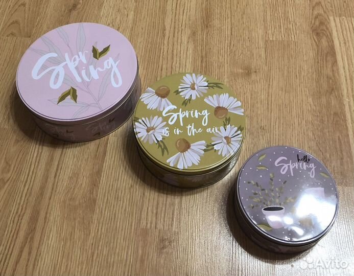 Набор железных банок