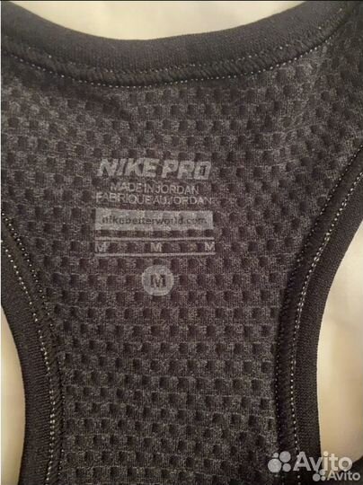 Спортивная майка nike pro для фитнеса новая
