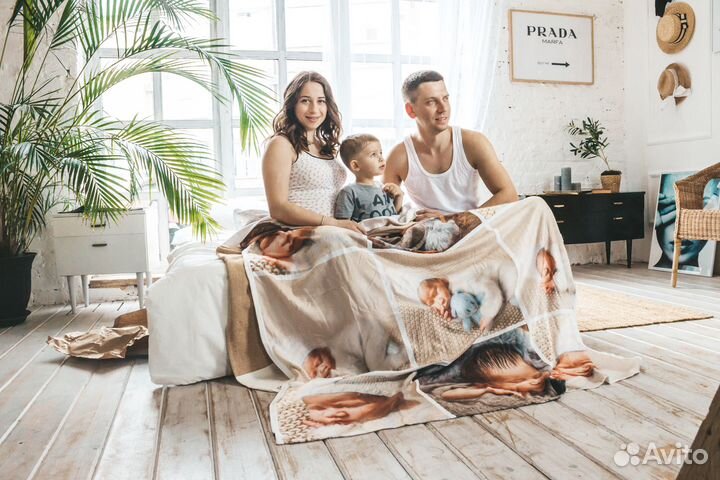 Фотоплед из 100 флиса