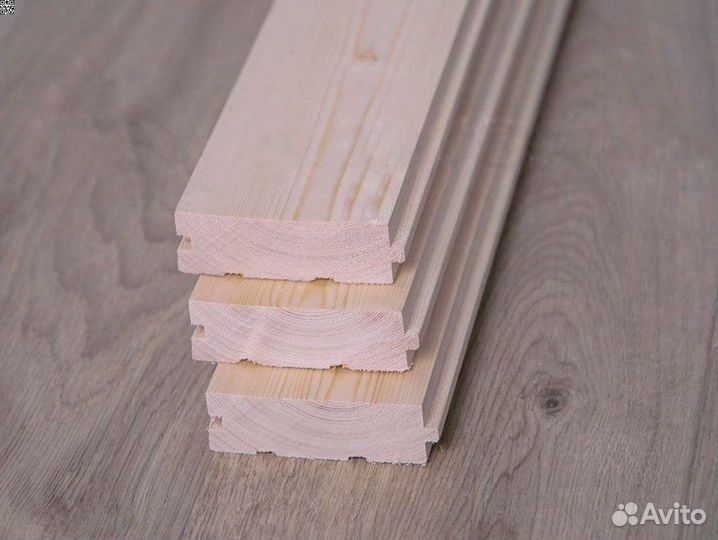 Доска половая шпунт 42*145*4000 сорт ав