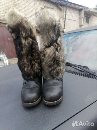 Летные собачьи унты